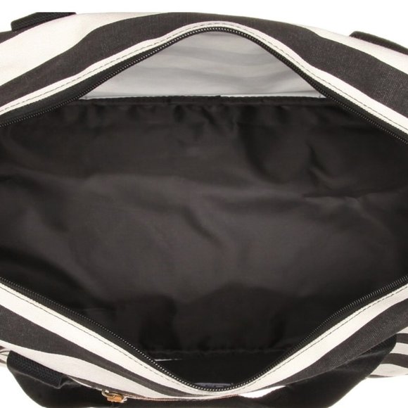 Striped Weekender Duffle Bag - Picture 5 of 8